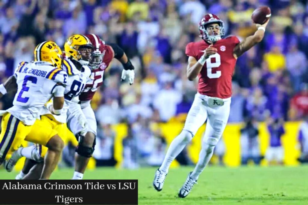 Alabama Crimson Tide vs LSU Tigers 